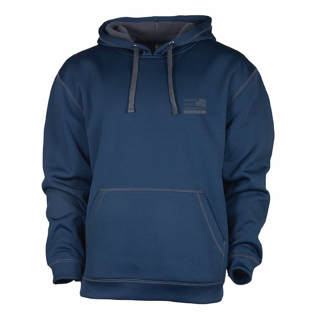 Men’s Hooded Sweatshirt – Navy – Horatio Alger Association Alumni