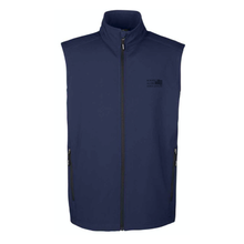 Load image into Gallery viewer, Men&#39;s Cruise Two-Layer Fleece Bonded Soft Shell Vest - Navy - Horatio Alger Association

