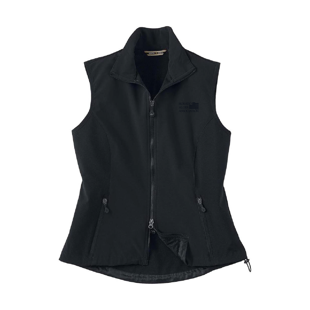 Horatio Alger Association Women’s Soft Shell Vest - Black